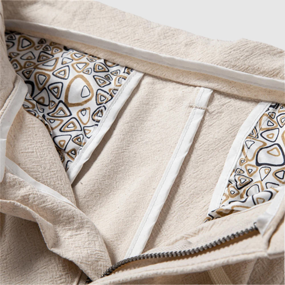 Lorenzo Vitali Linen Coastal Trousers