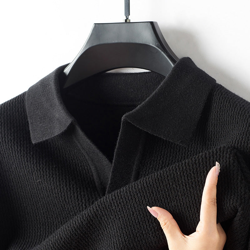 Lorenzo Vitali Knitted Polo Sweater