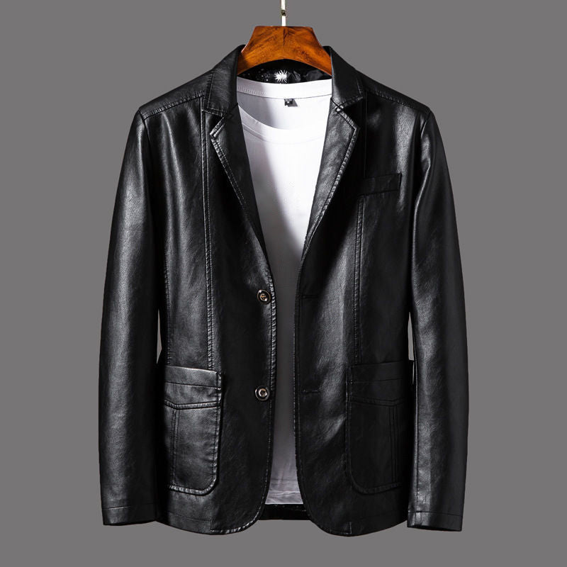 Lorenzo Vitali Genuine Leather Motorcycle Jacket