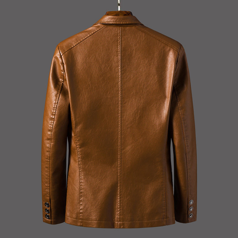 Lorenzo Vitali Genuine Leather Motorcycle Jacket