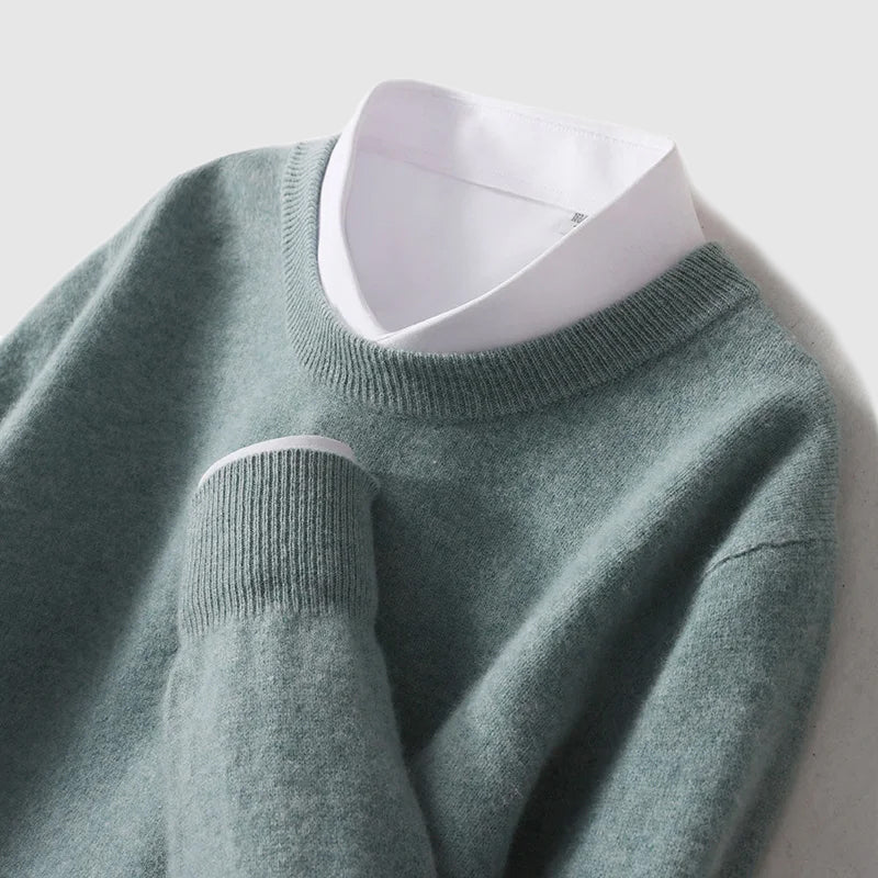 Lorenzo Vitali Nordic-Inspired Wool Sweater