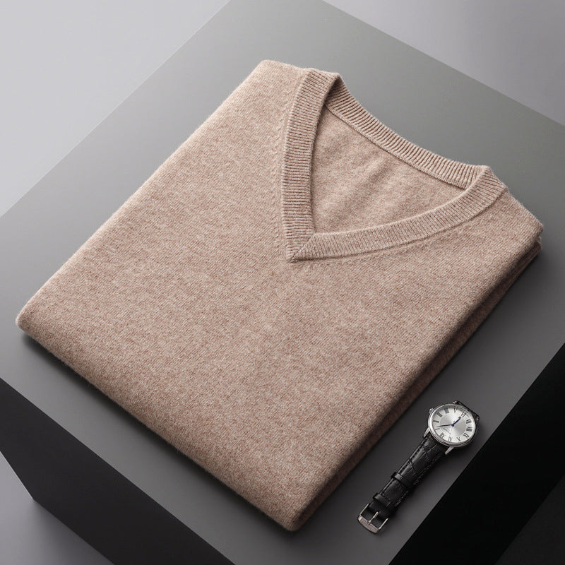 Nordiv™ | V-Neck Sweater in Wool Blend