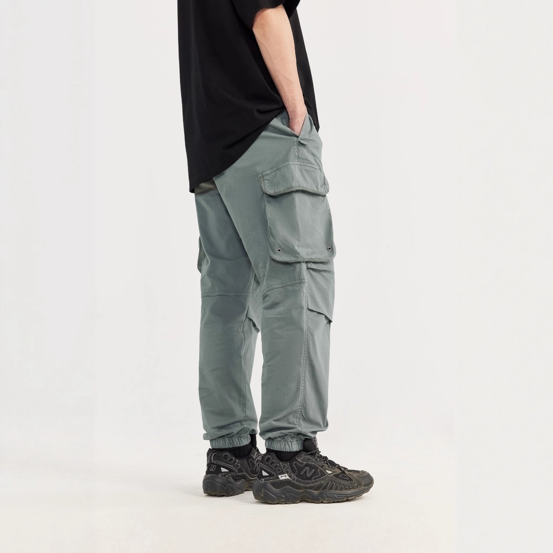 Nordiv™ | Retro Washed Cargo Utility Trousers