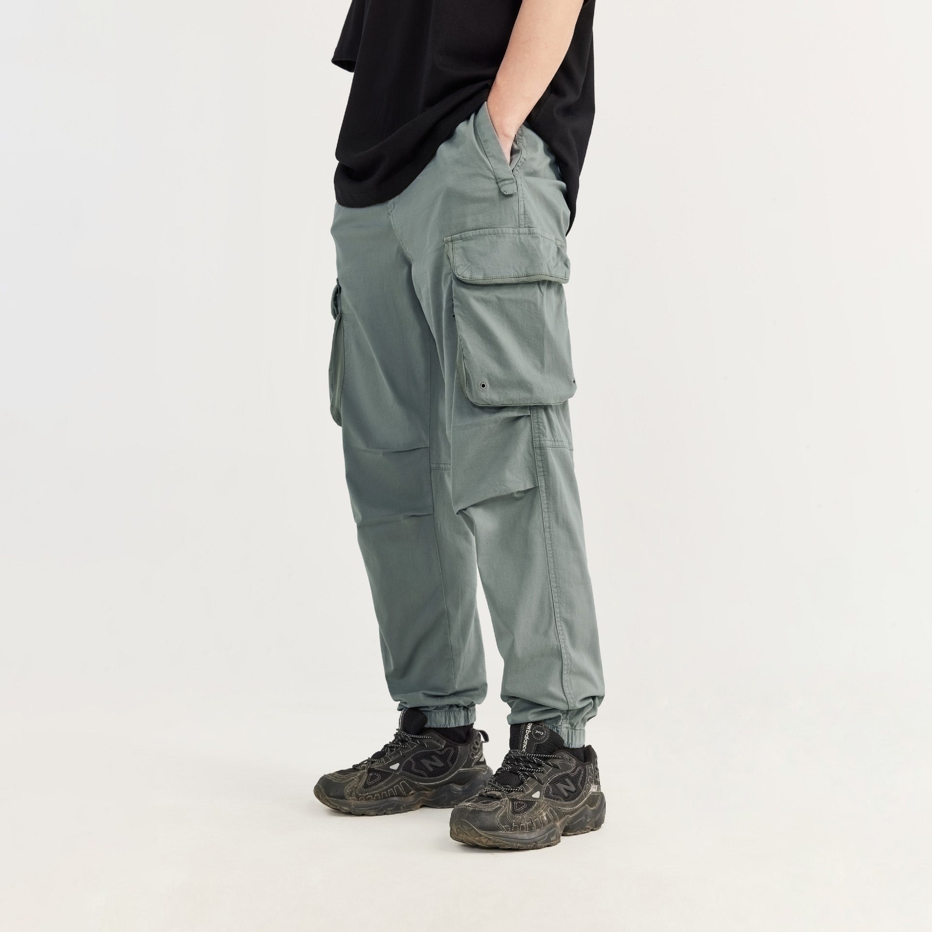 Nordiv™ | Retro Washed Cargo Utility Trousers