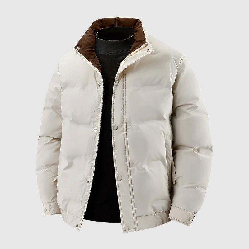 Contemporary Casual Thick Down Jacket for Men