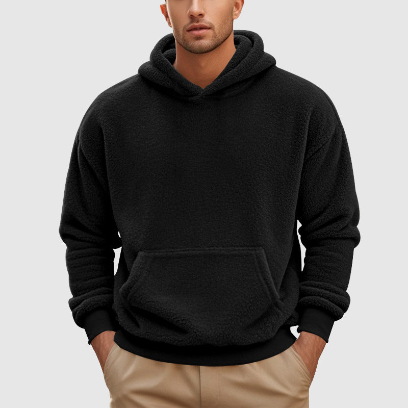 Roberto Russo Hooded Fleece Sweatshirt