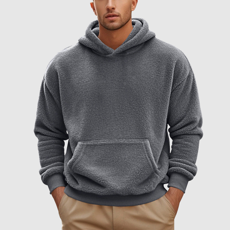 Roberto Russo Hooded Fleece Sweatshirt
