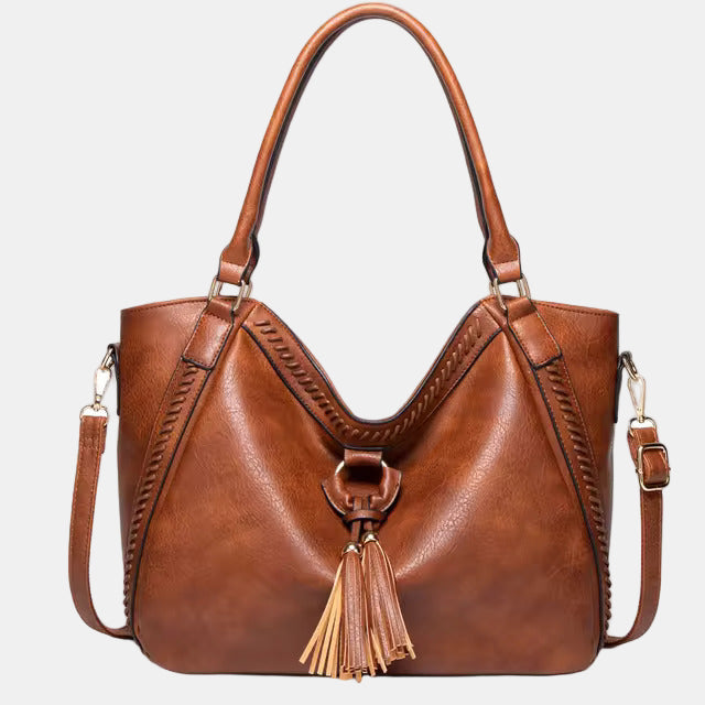 Tatum | Luxe Leather Tote Bag