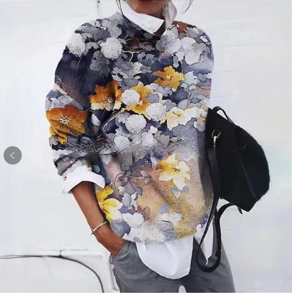 Nordiv™ | Trendy Floral Sweater