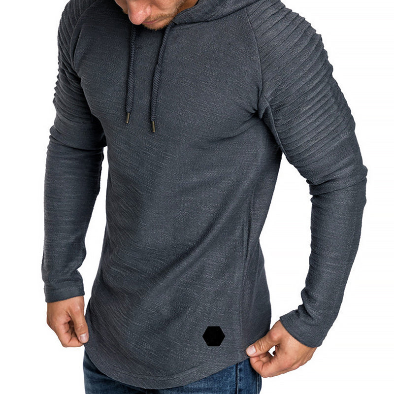 Men's Slim Fit Casual Hoodie for Autumn