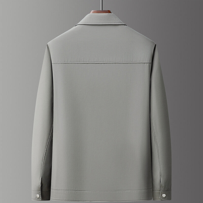 Custom-Fit Luxury Smooth Finish Men's Jacket