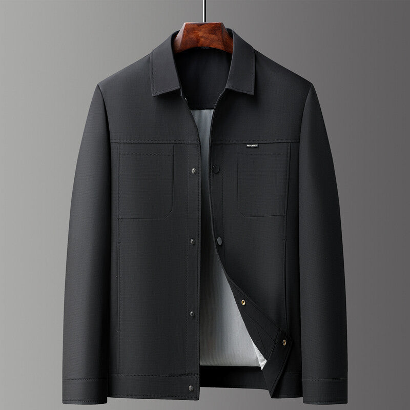 Custom-Fit Luxury Smooth Finish Men's Jacket