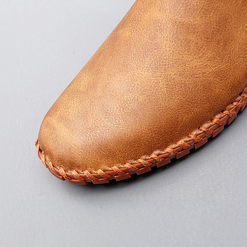 Nordiv™ | Santorini Leather Slip-On Shoes