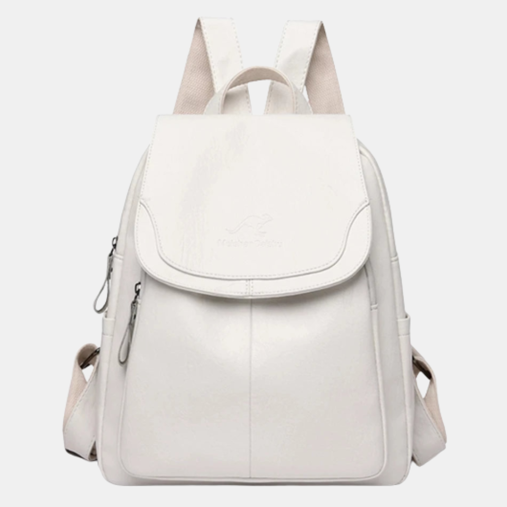 Isabella | Premium Leather Backpack with Secure Design