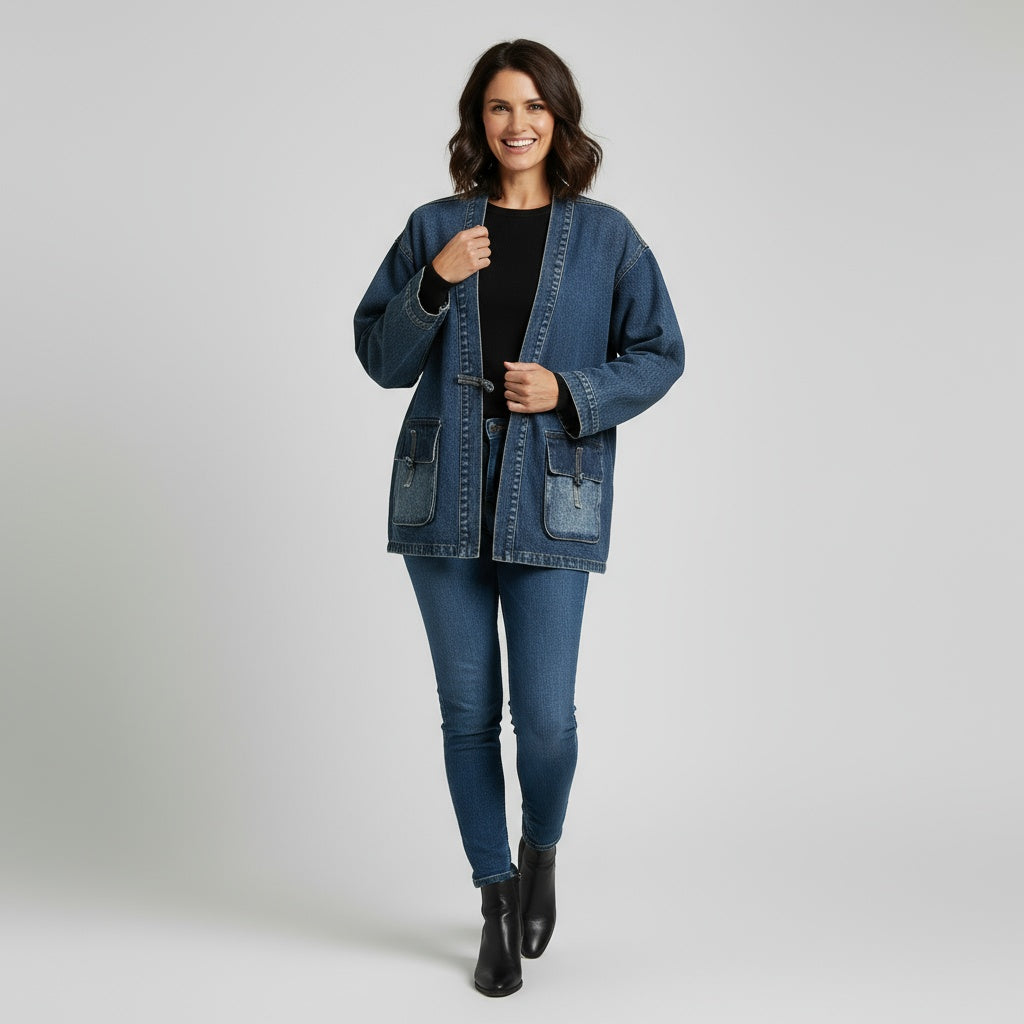 Talbot™ | Relaxed Denim Kimono